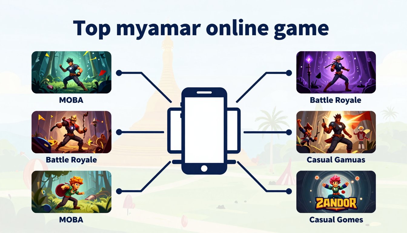 မြန်မာနိုင်ငံရှိ ထိပ်တန်းအွန်လိုင်းဂိမ်းများ - အသေးစိတ်လေ့လာချက်