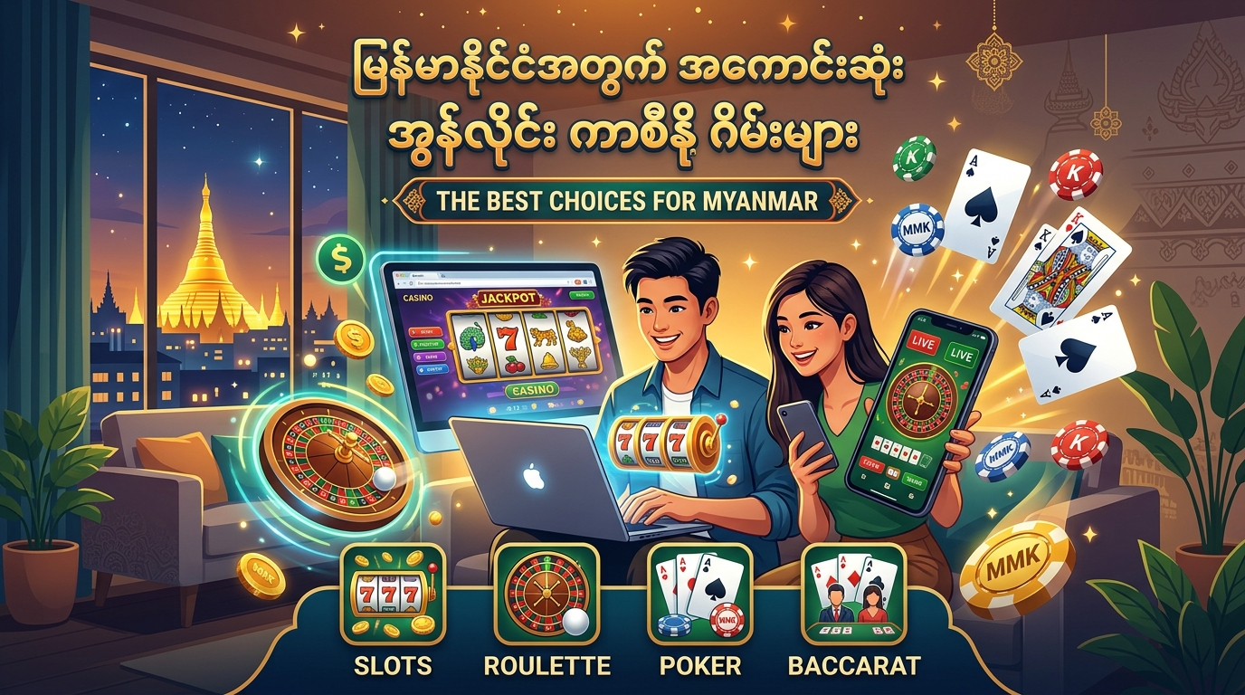 Top myanmar online game types popular in Myanmar