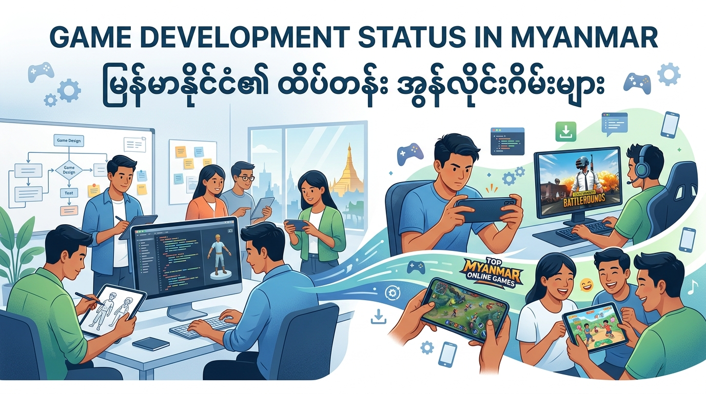The state of game development in Myanmar