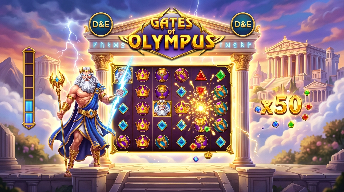 Gates of Olympus ၏ ဒီဇိုင်းနှင့် အတွေ့အကြုံ