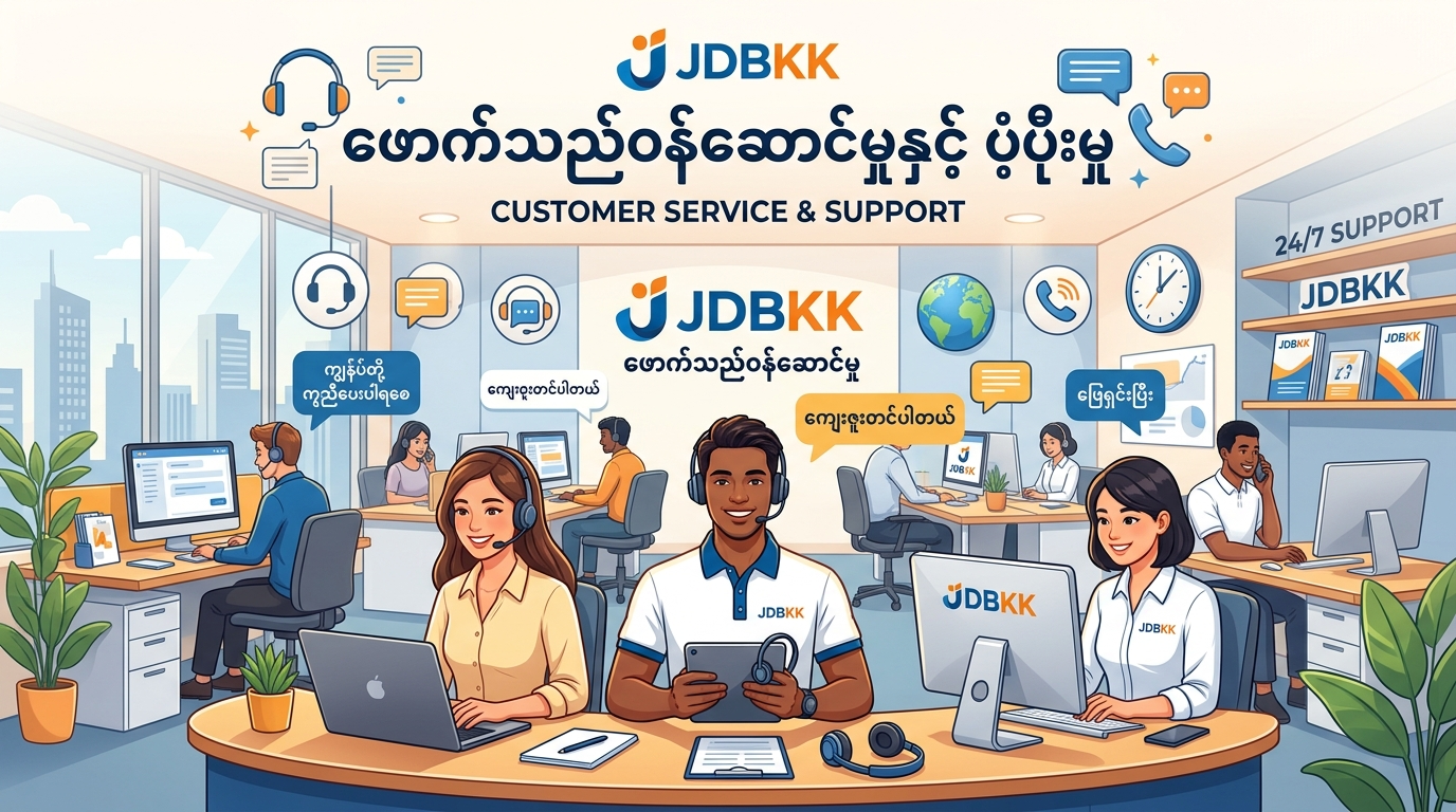 ဖောက်သည်ဝန်ဆောင်မှုနှင့် ပံ့ပိုးမှု